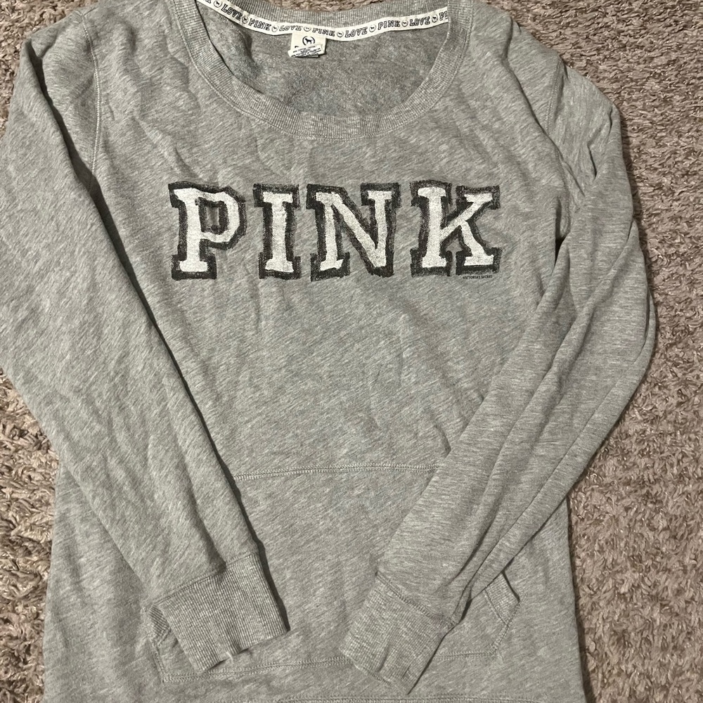 Pink sweatshirt